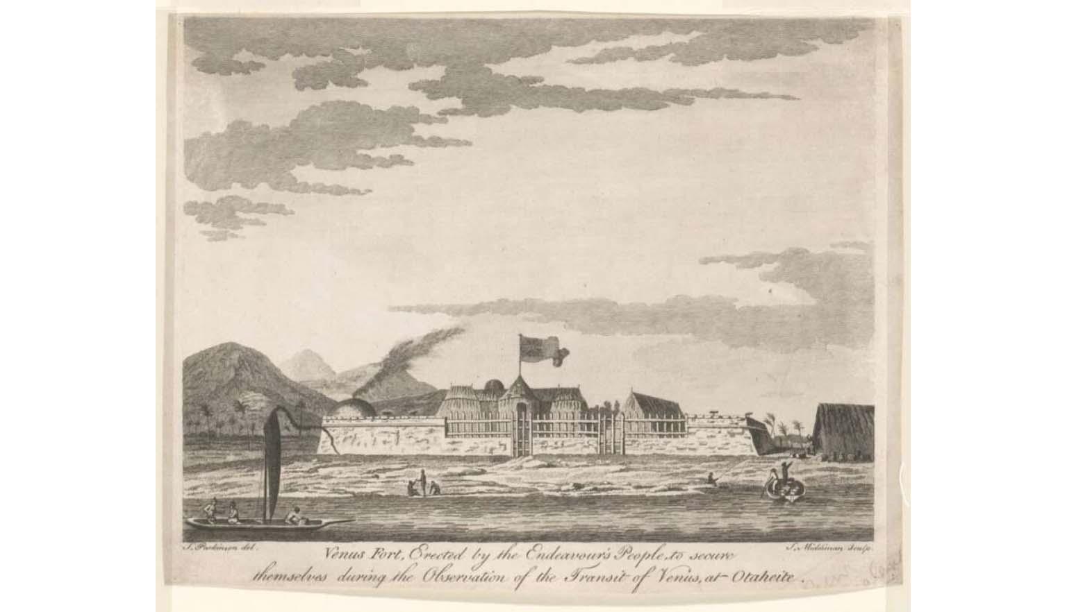 drawing of Venus Fort