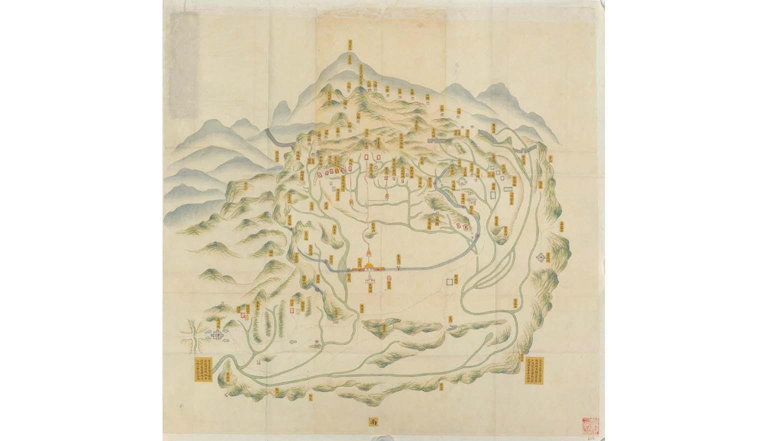 Topography of Eastern Qing Tombs