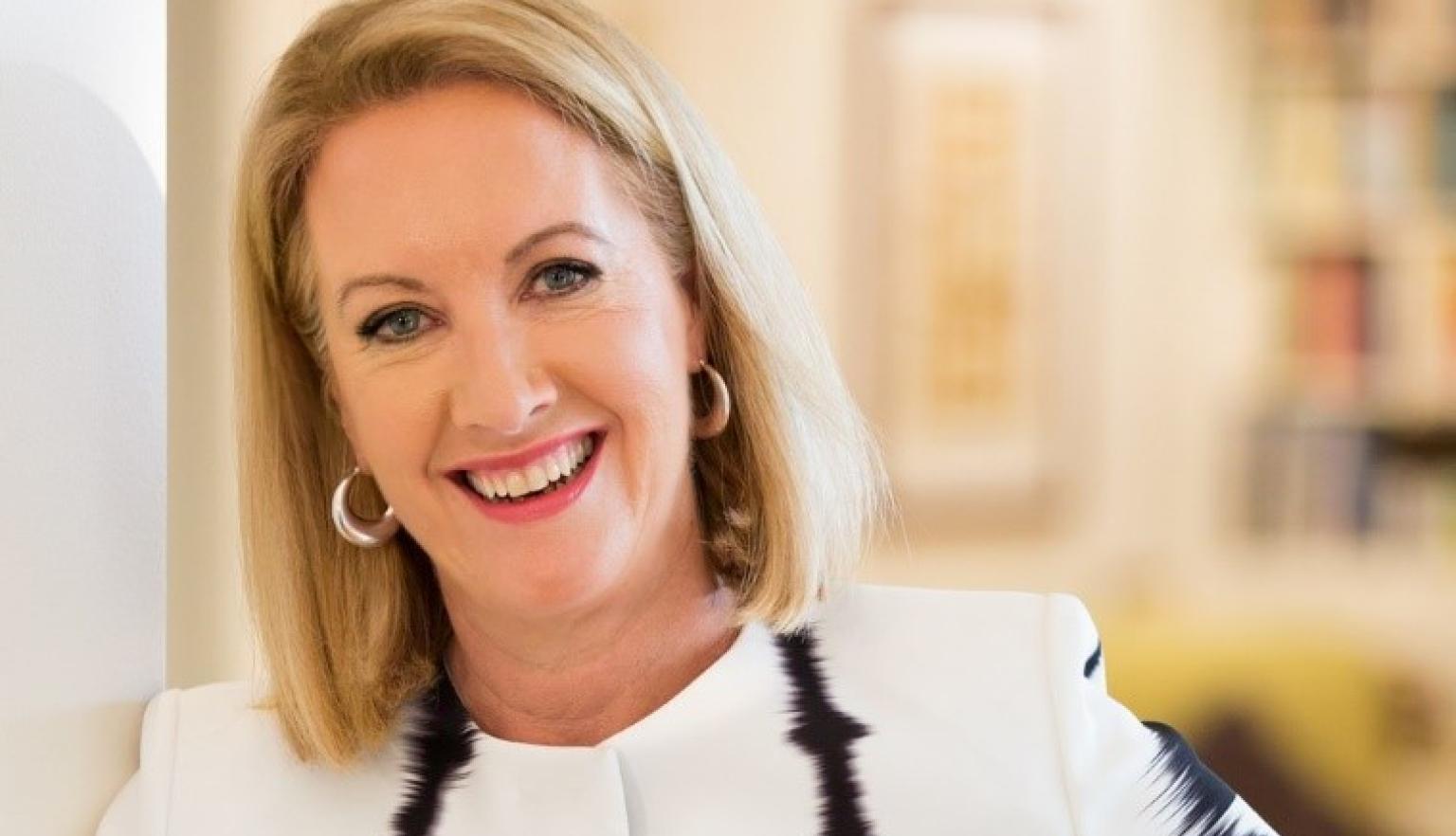 Photo of Elizabeth Broderick with a large smile