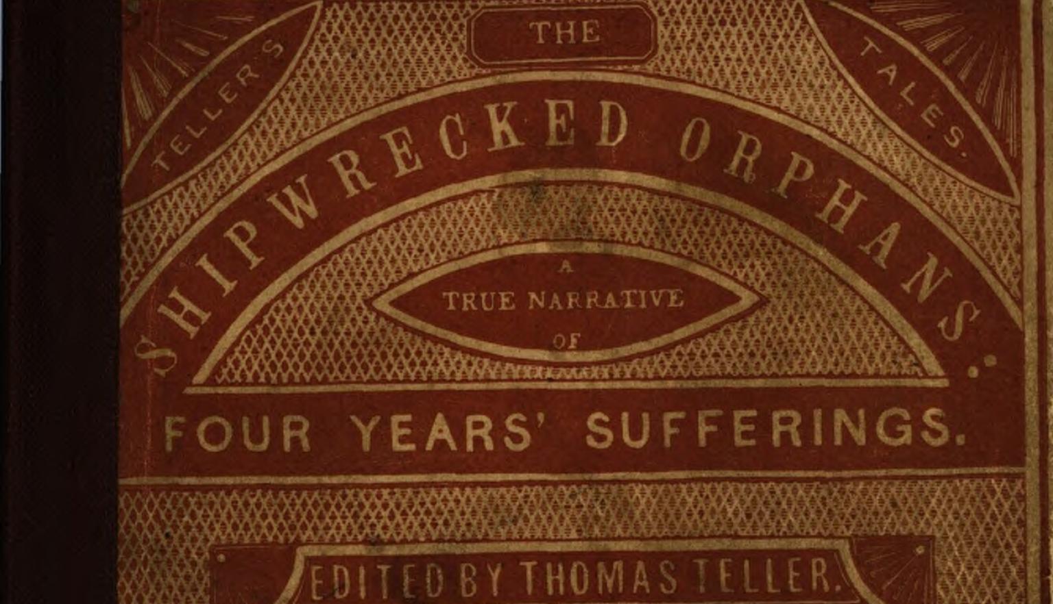 Front cover of a red leather book