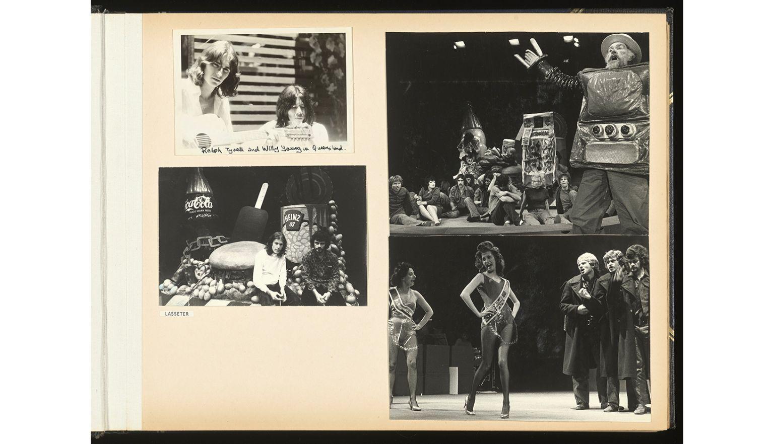 3 production photos from Lassetter