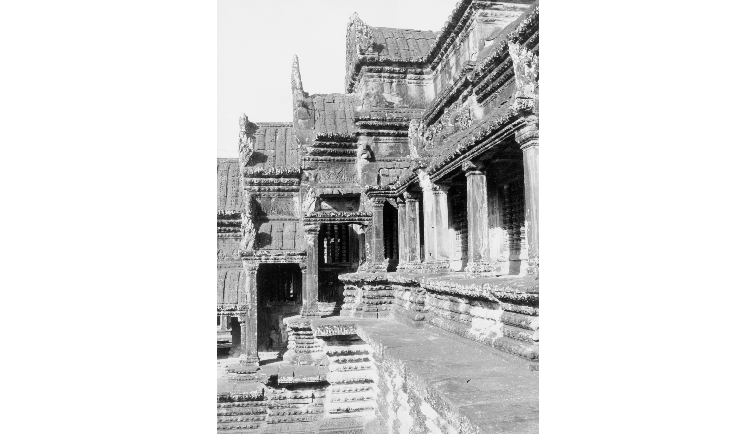 Angkor Wat, steps of temple