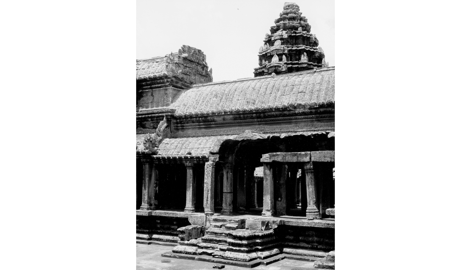 stone steps leading to Angkor Wat gallery