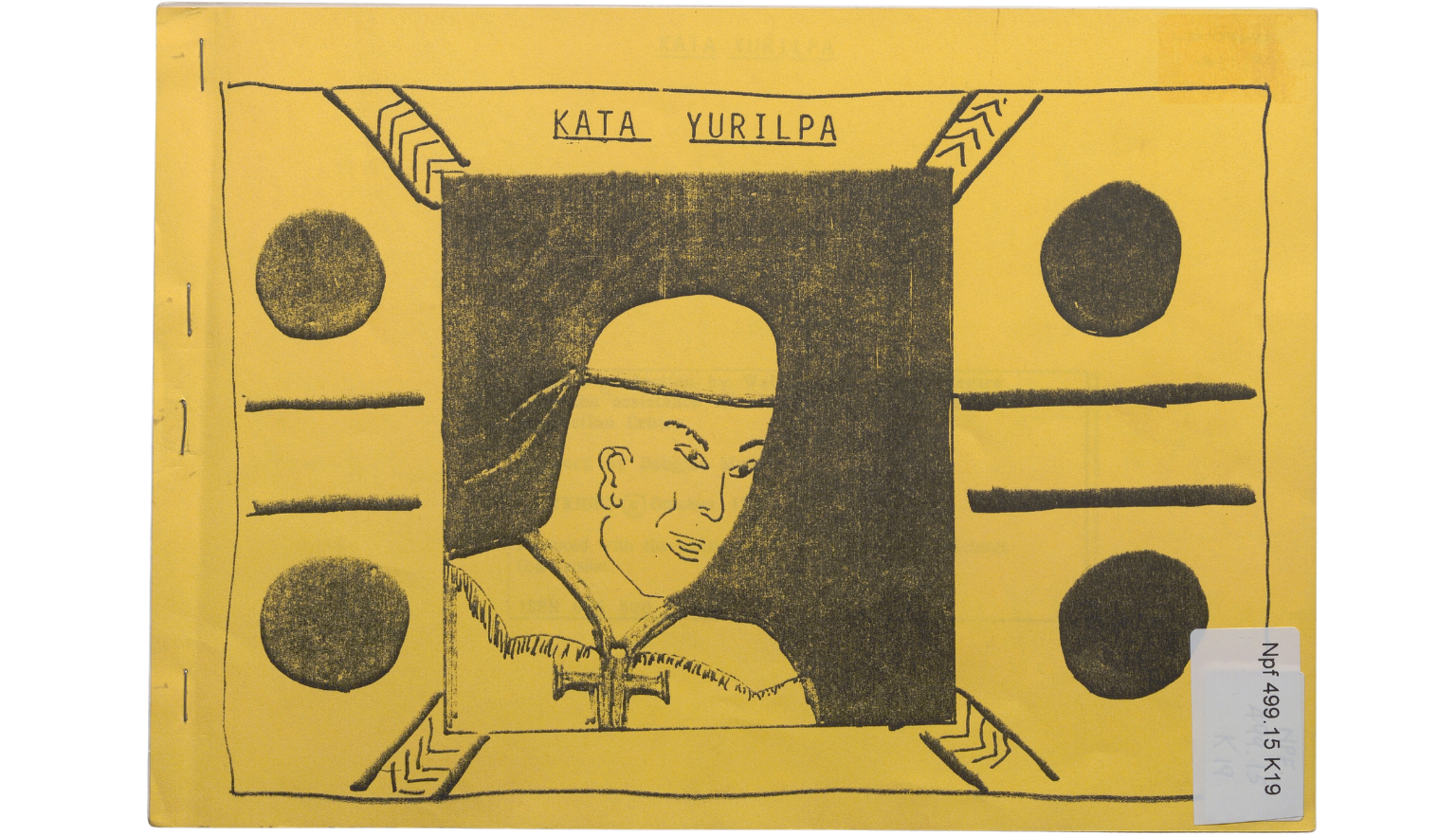 The cover of Kata yurilpa, written and illustrated by Douglas Multa Tjupurrula. 