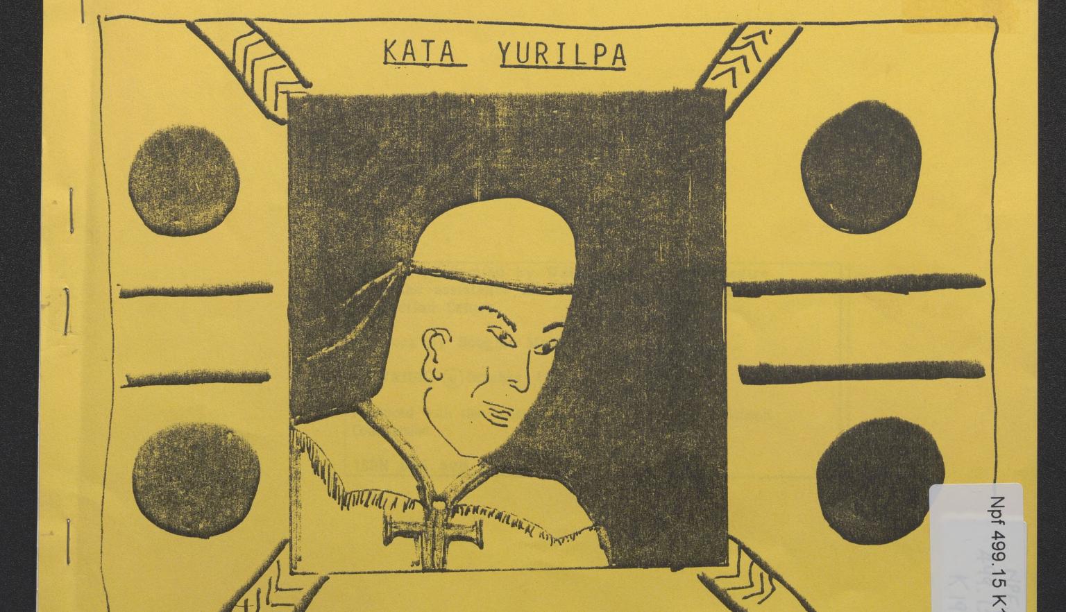 Yellow cover titled Kata Yurilpa