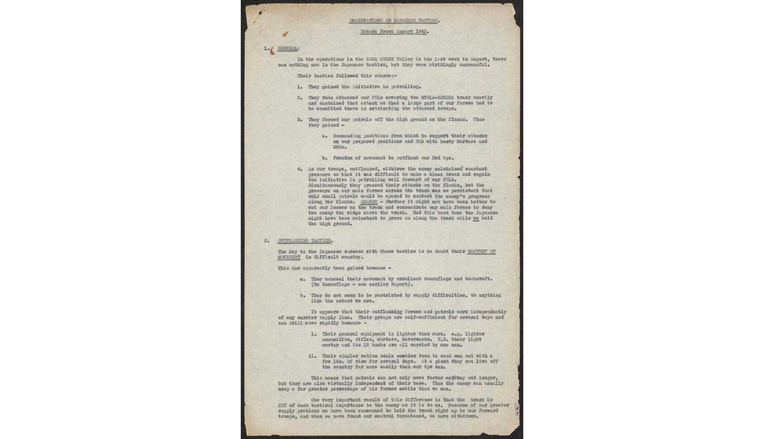Typed observations on Japanese tactics