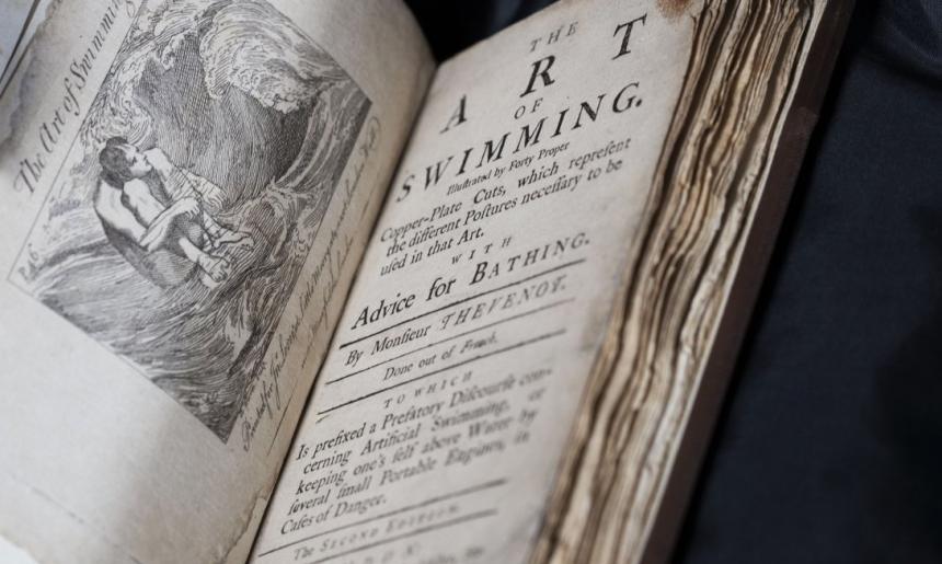 Rare Books Swimming - Roger Lever