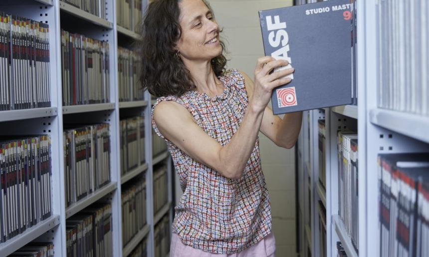 interior stacks oral history fellowship Alice Garner 2023