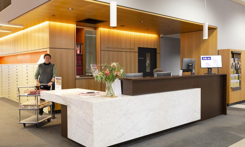 Reading rooms | National Library of Australia (NLA)