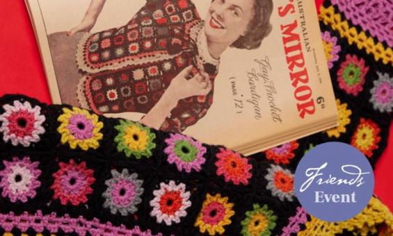 Vintage chrochet with friends