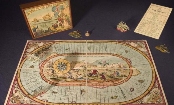 Gold Digging Boardgame