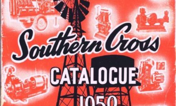 Cover of the 1950 Southern Cross Catalogue