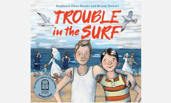 Cover of the book 'Trouble in the Surf'