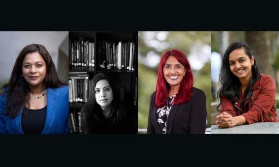 Four Indian-Australian women