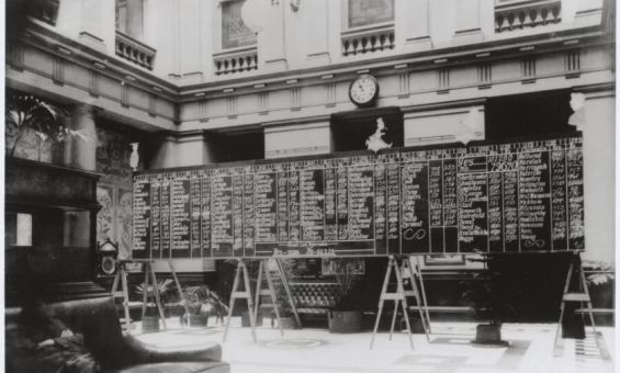 black and white photo of 1899 Australian Referendum results