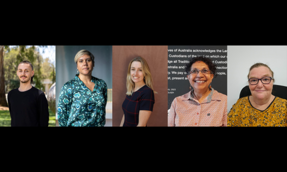 Photos of Adam Ford, Jilda Andrews, Lucy Hannan, Phyllis Williams and Rebecca Bateman