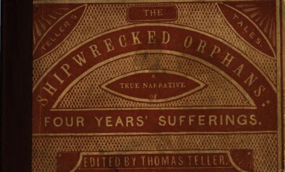 Front cover of a red leather book