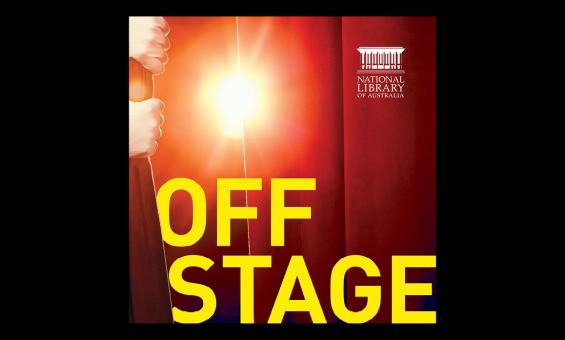 A cover image with the inscription OFF STAGE
